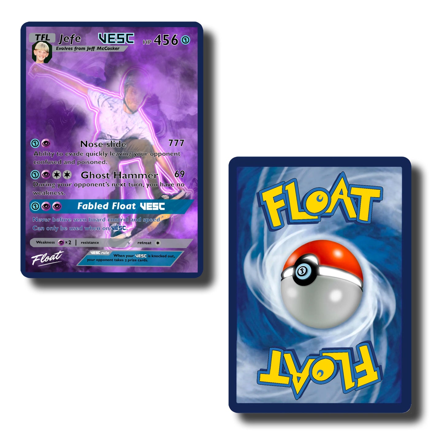 Float Life Trading Cards